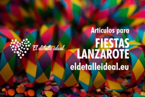 Articulos para fiestas cumpleaños en Lanzarote